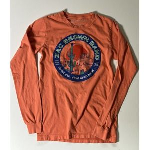 ZAC BROWN Collective Shirt Women's Extra Small XS The Owl Tour 2019 Ladies